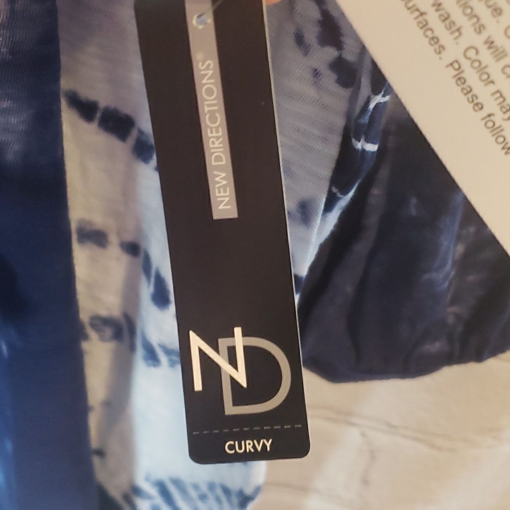 💜NWT New Directions Curvey 1x Blouse‎ - Picture 5 of 7